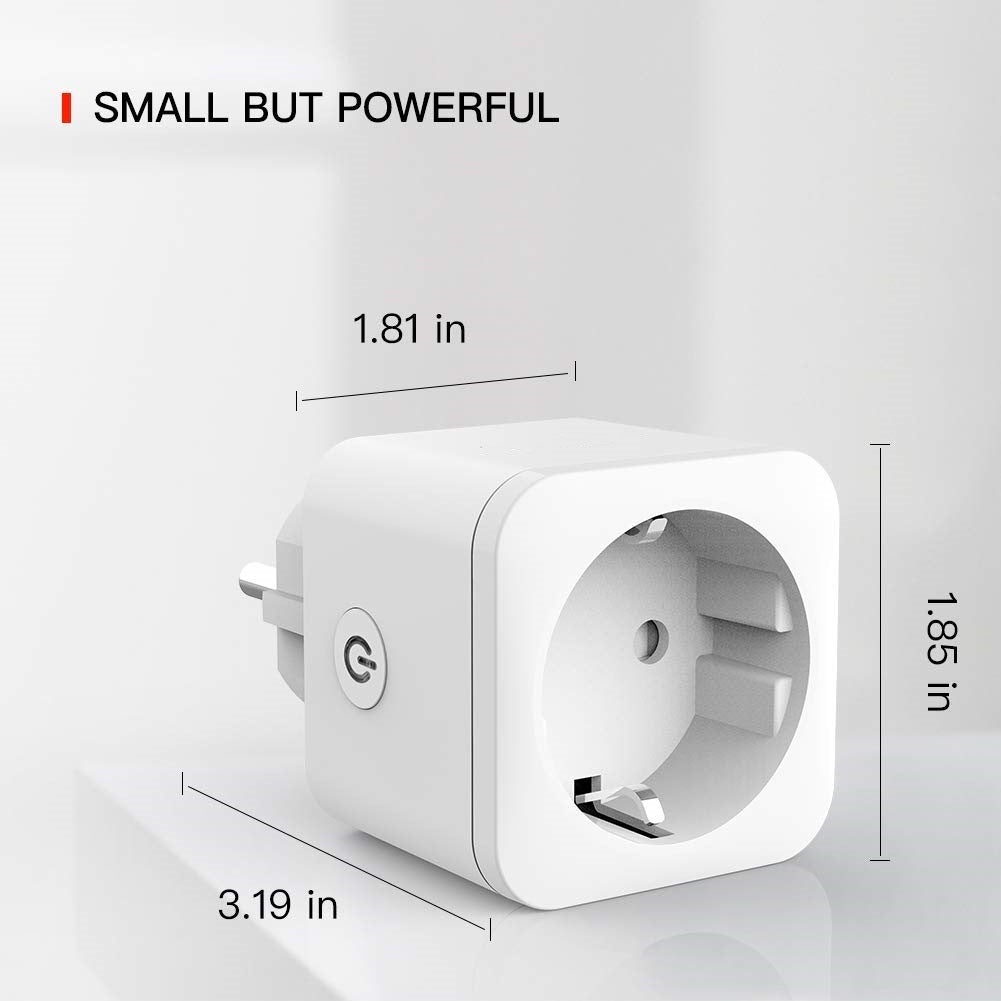 Slim Wifi stopcontact! Met digitale tijd schakelaar.