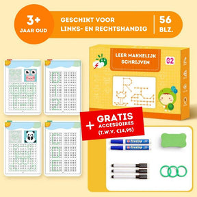 SchrijfMeester - Makkelijk leren lezen & schrijven voor kinderen