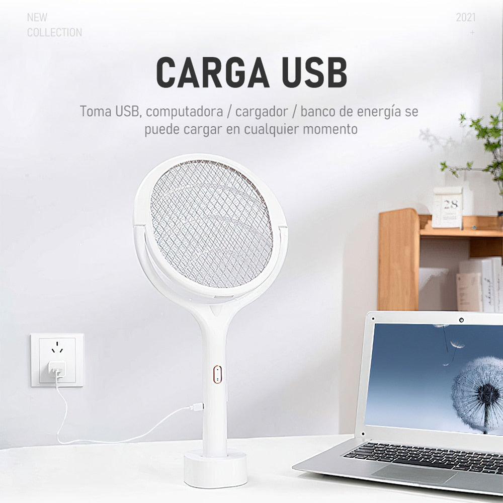 90 graden draaibare muggen Killer/ Lamp ideal voor de warme dagen! laden met usb