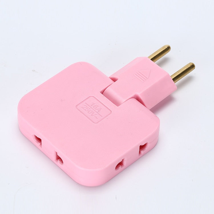 Eu plug in adapter (3 stekkers in 1)